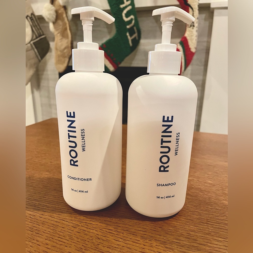 Routine wellness shampoo and conditioner. Priced to sell.
